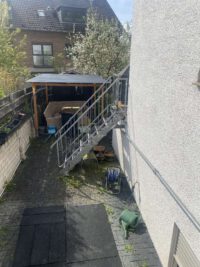 Treppe Garten von Balkon
