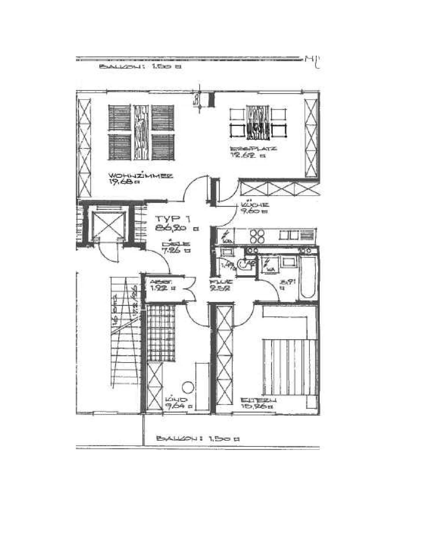 Grundriss Exposé