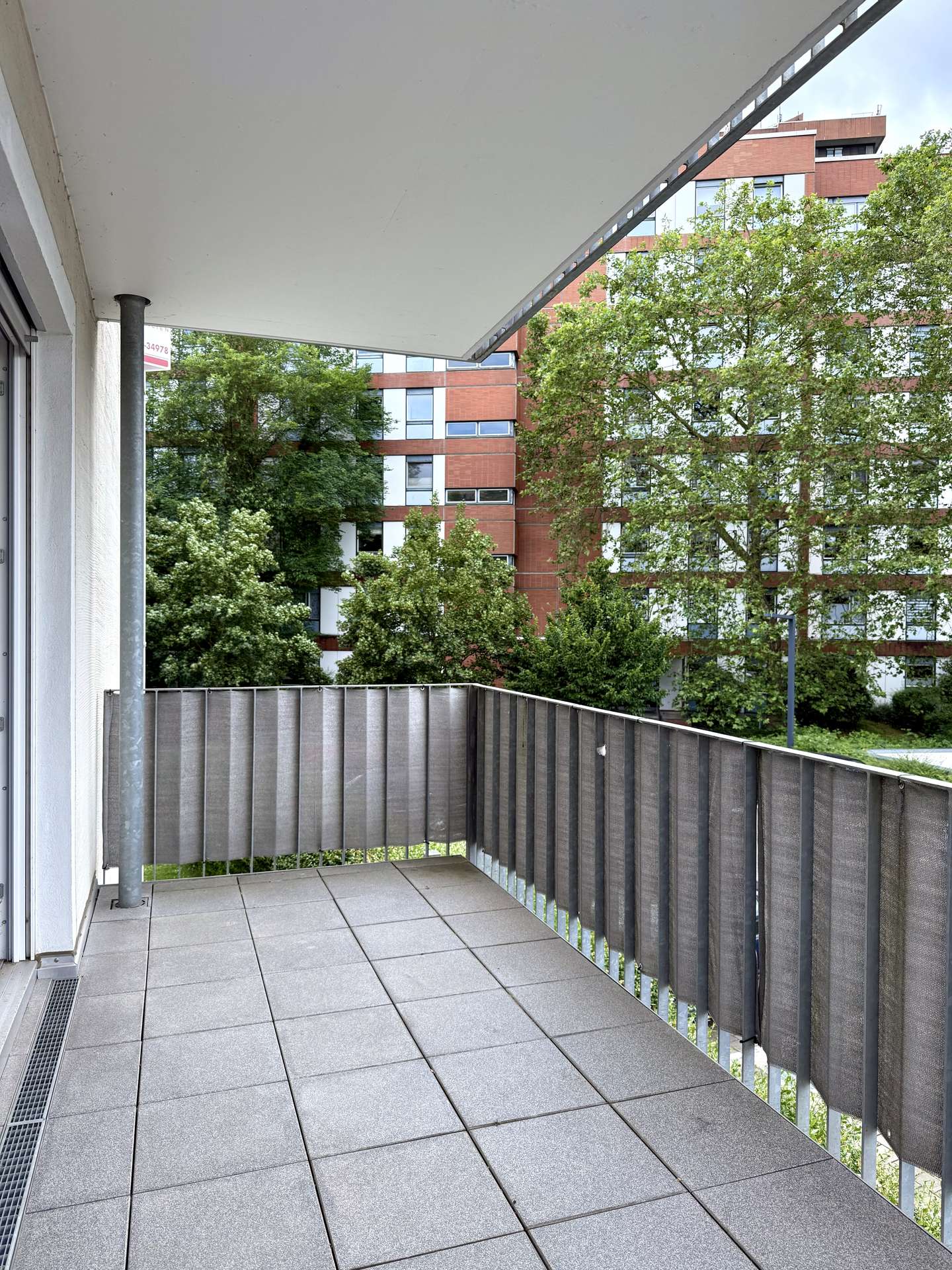 Balkon Linksblick