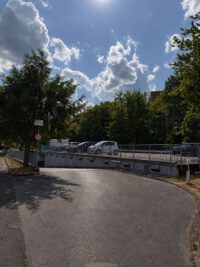 Zufahrt Garagenanlage